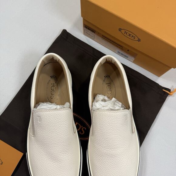 Tod’s SLIP ON CASSETTA CASUAL Loafer Size 8UK/9.5US New Receipt & Box MSRP $825 main image 5